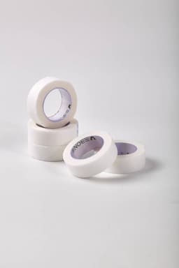 SURGICAL TAP- 5 Rolls White Eyelash Tape, Adhesive Eyelash Tapes, Lash Tape for Eyelash Extension Supply thumbnail 2