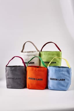 Mini Tote Bags | 9 x 7inch | Mini Tote Shopping Bag with Pocket Handle Heavy Duty Reusable thumbnail 7